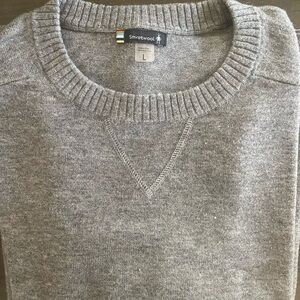 Smartwool Men’s Light Gray Crewneck Sweater